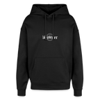 ACTIVE STONER Oversized Unisex Bio-Hoodie - Schwarz
