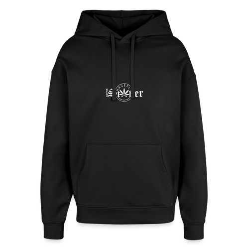 ACTIVE STONER Oversized Unisex Bio-Hoodie - Schwarz