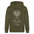 LOVE GREENS Unisex Bio-Kapuzenjacke - Khaki