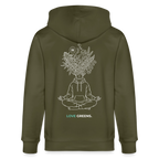 LOVE GREENS Unisex Bio-Kapuzenjacke - Khaki