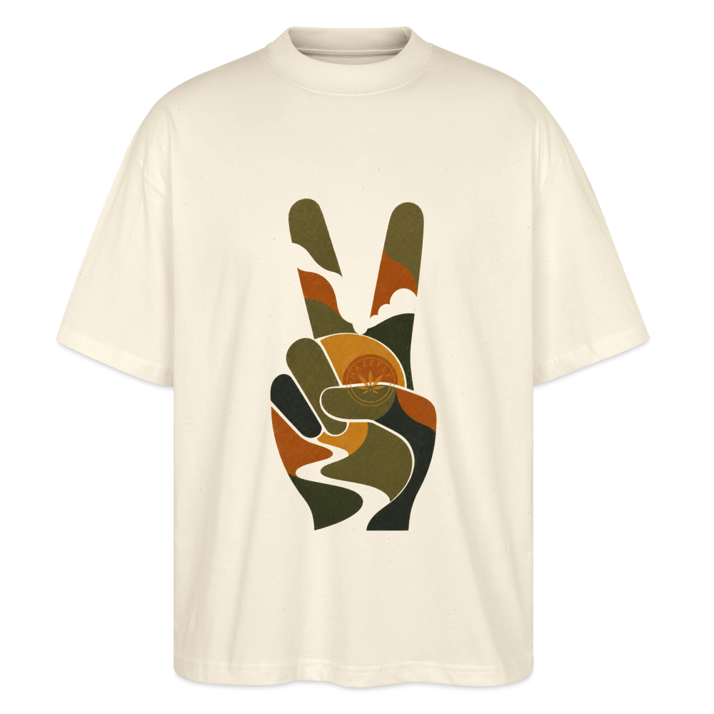 INNER PEACE Unisex Oversized Bio-T-Shirt - Natur