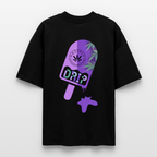 ICE CREAM Oversized Unisex Bio T-Shirt - Schwarz