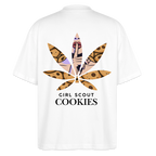 GIRL SCOUT COOKIES Oversized Unisex Bio T-Shirt - Weiß