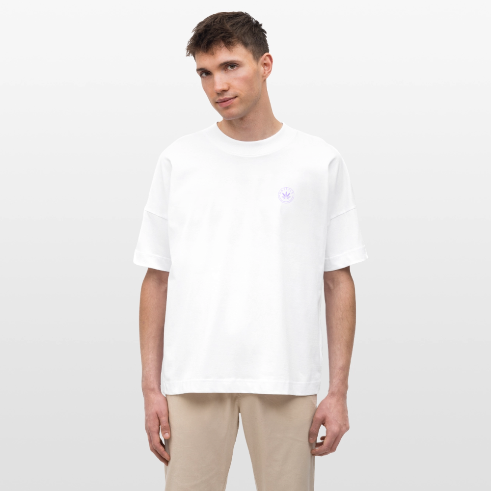 LA CATRINA KUSH Oversized Unisex Bio T-Shirt - Weiß