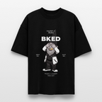 BKED Unisex Oversized Bio-T-Shirt - Schwarz
