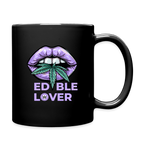 EDIBLE LOVER Tasse einfarbig - Schwarz