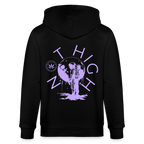 NOT HIGH Unisex Bio-Kapuzenjacke - Schwarz