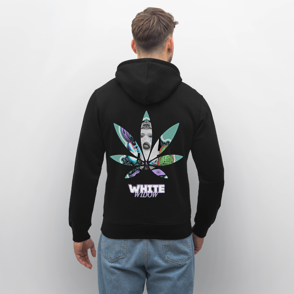 WHITE WIDOW Unisex Bio-Hoodie - Schwarz