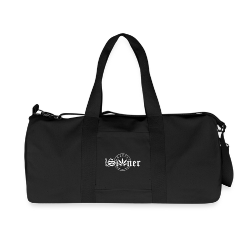 ACTIVE STONER recycelte Canvas Duffle Bag - Schwarz