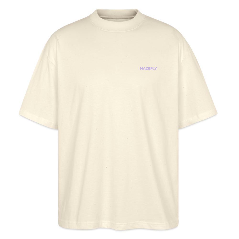 RUNTZ Oversized Unisex Bio T-Shirt - Weißgrau