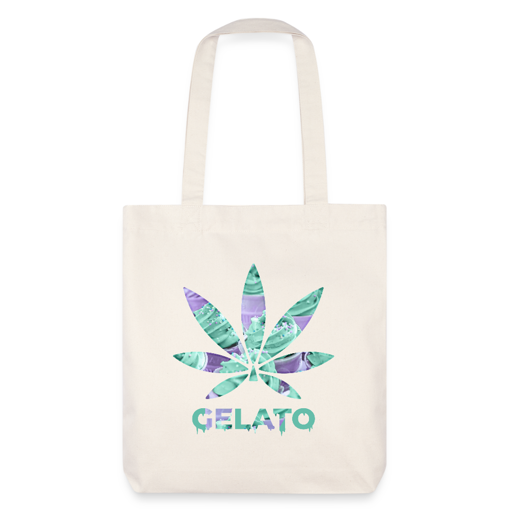 GELATO recycelter Heavyweight Stoffbeutel - Naturweiß