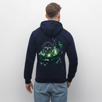GLOW GARDEN Unisex Bio-Hoodie - French Navy