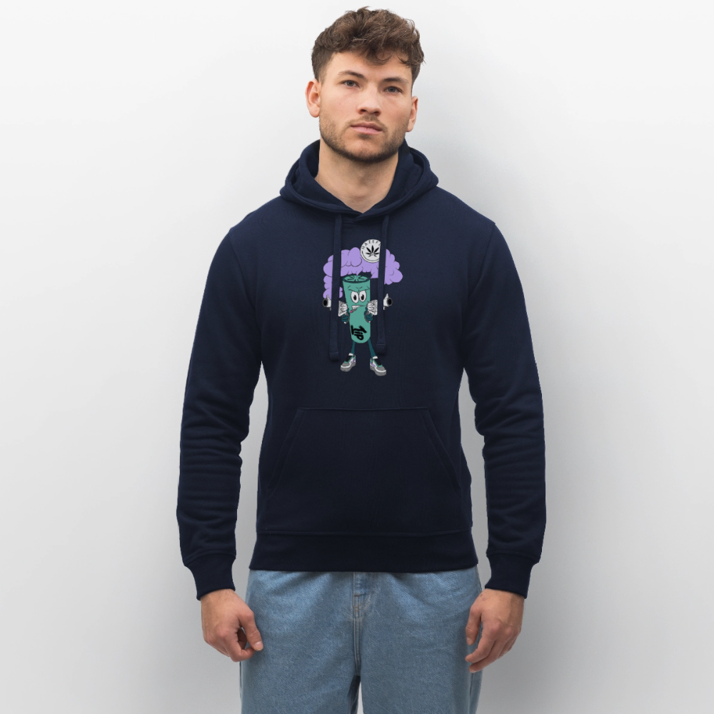 HAZEFLY X 1TIP Unisex Bio-Hoodie - French Navy