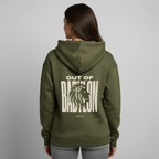 OUT OF BABYLON Oversized Unisex Bio-Hoodie - Khaki