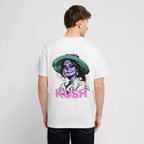 LA CATRINA KUSH Oversized Unisex Bio T-Shirt - Weiß