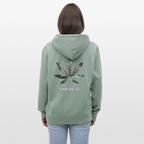 SOUR DIESEL Unisex Bio-Kapuzenjacke - Helles Graugrün