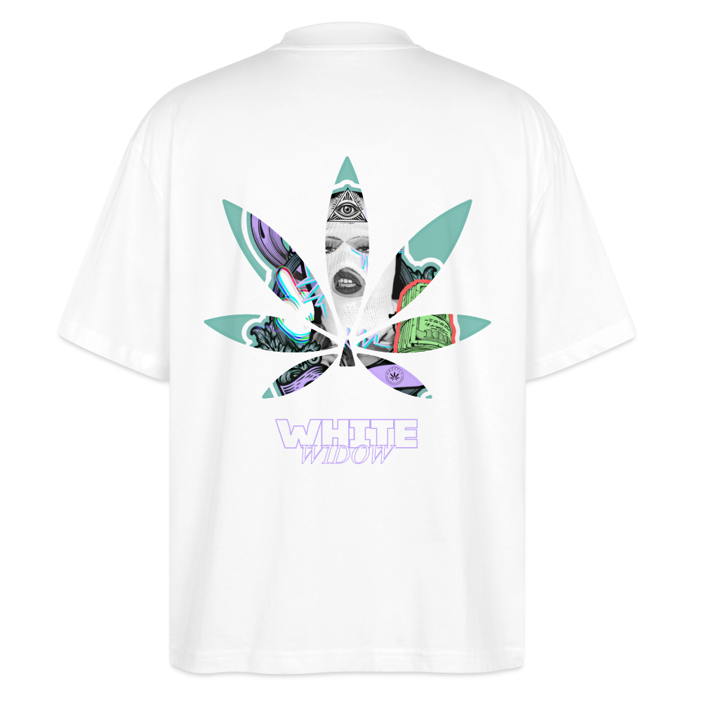 WHITE WIDOW Oversized Unisex Bio T-Shirt - Weiß