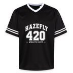 ATHLETIC DEPT Mesh T-Shirt - Schwarz/Weiß
