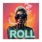 ROLL Poster 60x60 cm - Weiß