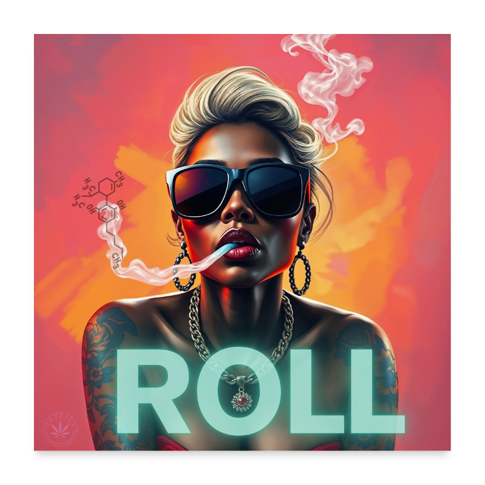 ROLL Poster 60x60 cm - Weiß