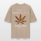 TRUE ORANGE Oversized Unisex Bio T-Shirt - Steingrau