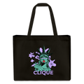 420 CLIQUE recycelter Shopping Bag - Schwarz
