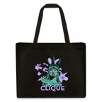 420 CLIQUE recycelter Shopping Bag - Schwarz