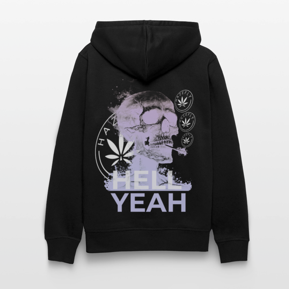 HELL YEAH Unisex Bio-Hoodie - Schwarz