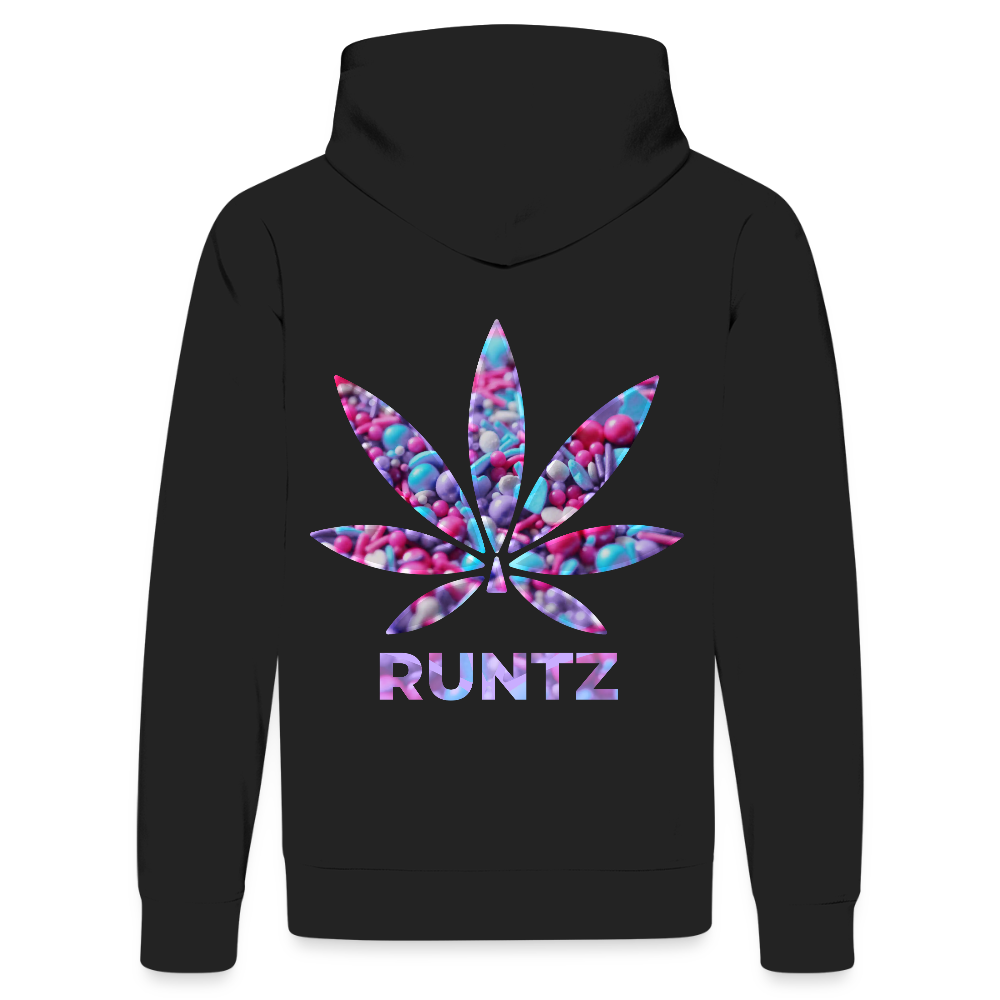 RUNTZ Unisex Bio-Hoodie - Schwarz