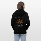 TRUE ORANGE Unisex Bio-Kapuzenjacke - Schwarz