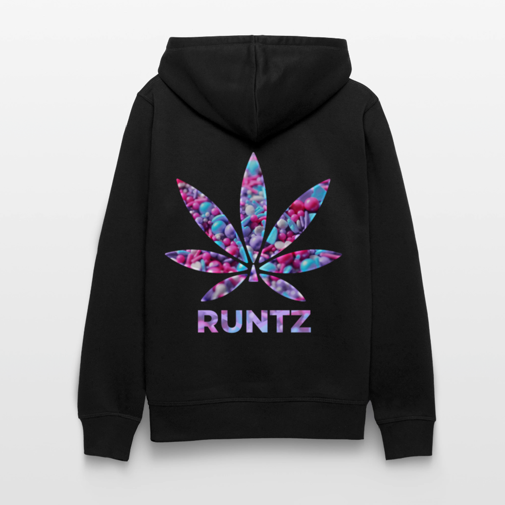 RUNTZ Unisex Bio-Hoodie - Schwarz