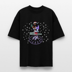 HI SANTA Oversized Unisex Bio T-Shirt - Schwarz