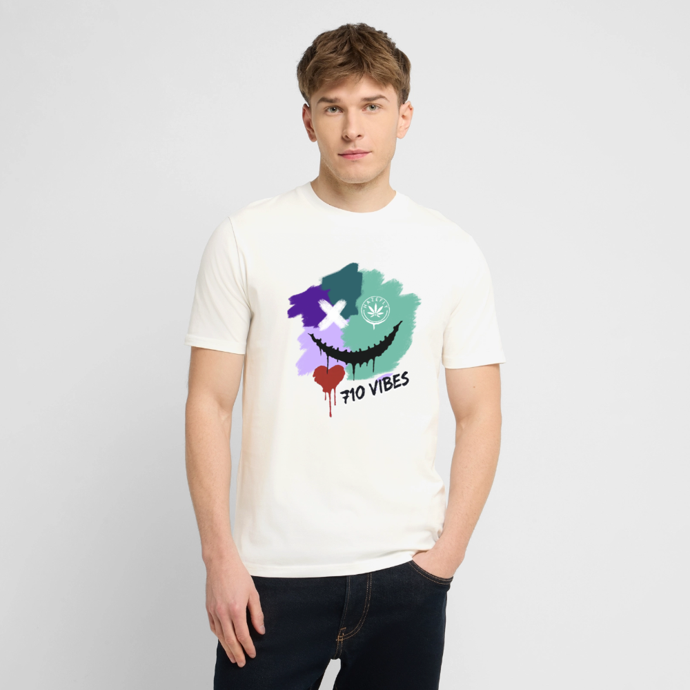 710 VIBES Unisex Bio-T-Shirt - Naturweiß 