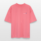 TRUE GRAPE Oversized Unisex Bio T-Shirt - Pink 