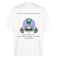 GREEN CULT Oversized Unisex Bio T-Shirt - Weiß