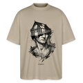 GREEN MIND Unisex Oversized Bio-T-Shirt - Steingrau