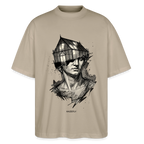 GREEN MIND Unisex Oversized Bio-T-Shirt - Steingrau
