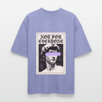 STONED Unisex Oversized Bio-T-Shirt - Violett