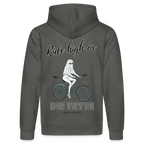 RIDE HIGH Unisex Bio-Hoodie - Anthrazit
