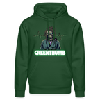 DR. ZOMBIE Unisex Bio-Hoodie - Flaschengrün