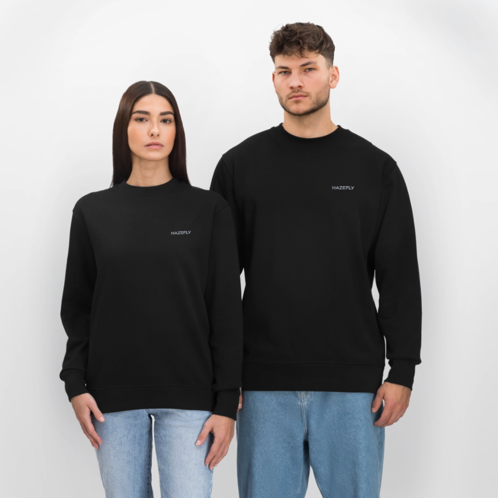 HF SIGNATURE Unisex Bio-Sweatshirt - Schwarz