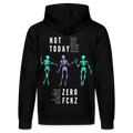 NOT TODAY Unisex Bio-Hoodie - Schwarz