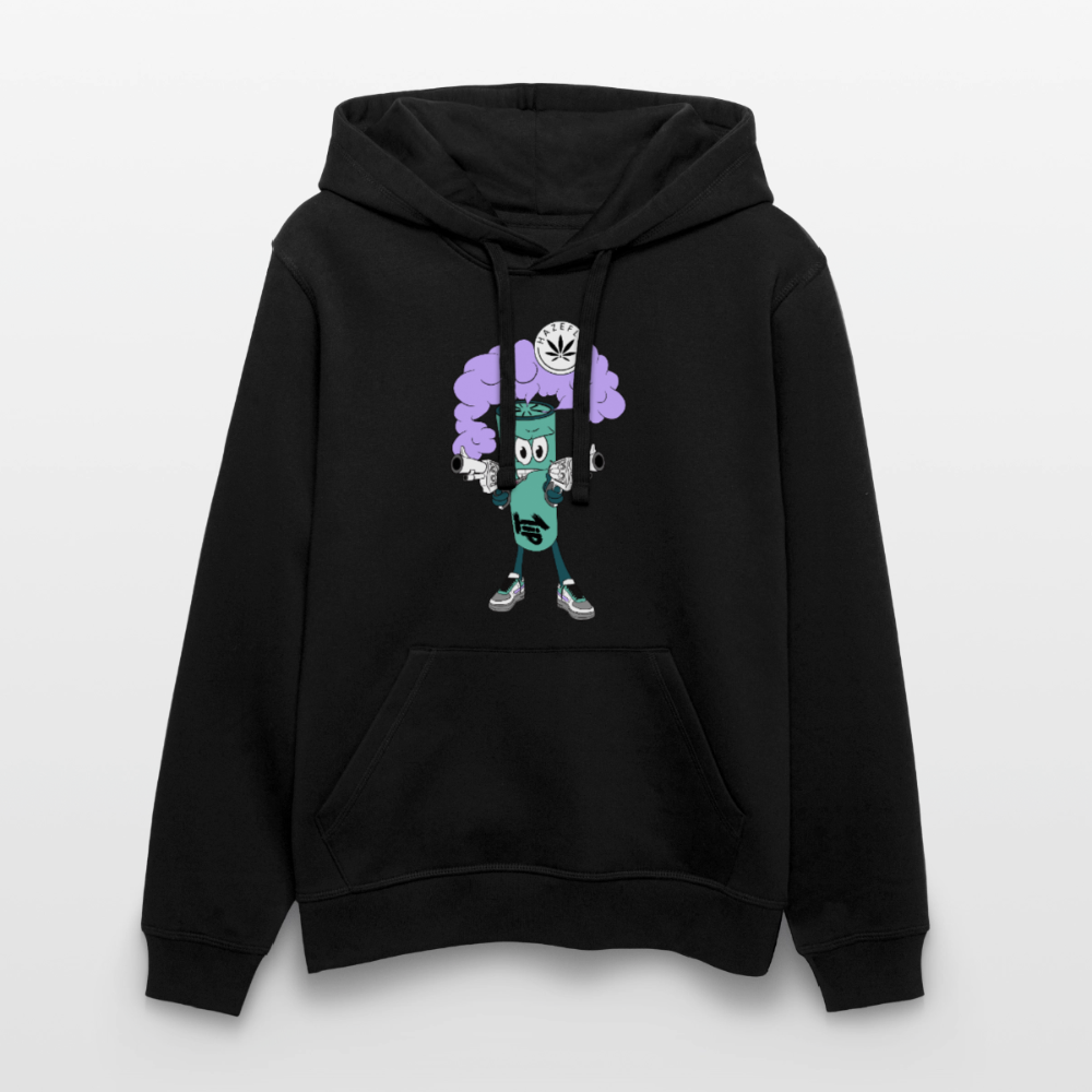 HAZEFLY X 1TIP Unisex Bio-Hoodie - Schwarz