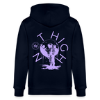 NOT HIGH Unisex Bio-Kapuzenjacke - Navy