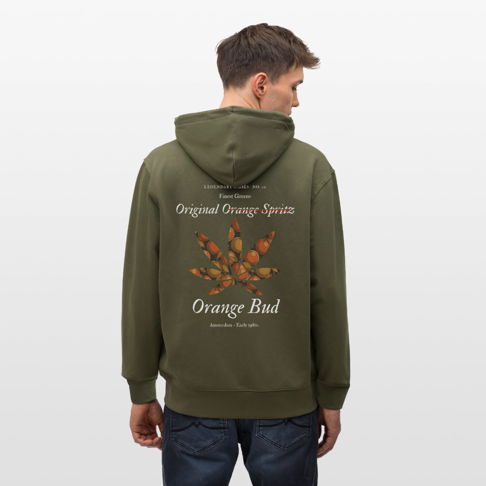 TRUE ORANGE Unisex Bio-Kapuzenjacke - Khaki
