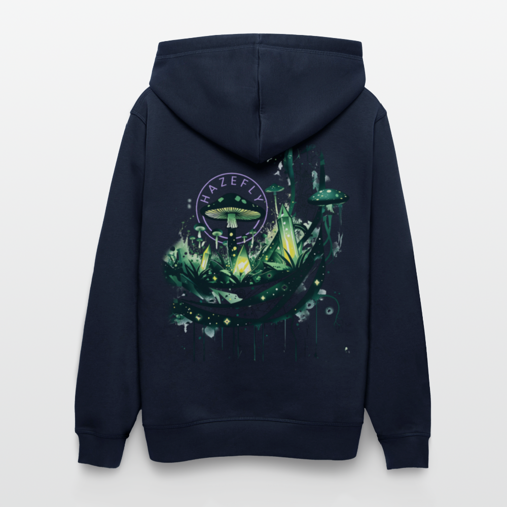 GLOW GARDEN WITH GROWLAB Unisex Bio-Hoodie - French Navy