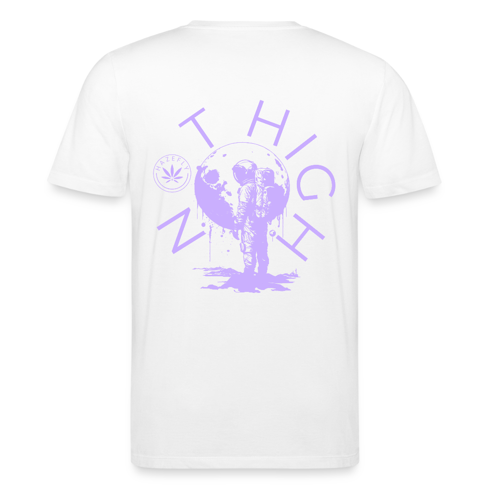 NOT HIGH Unisex Bio-T-Shirt - Weiß