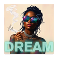 DREAM Poster 60x60 cm - Weiß