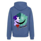 710 VIBES Unisex Premium Kapuzenjacke - Taubenblau