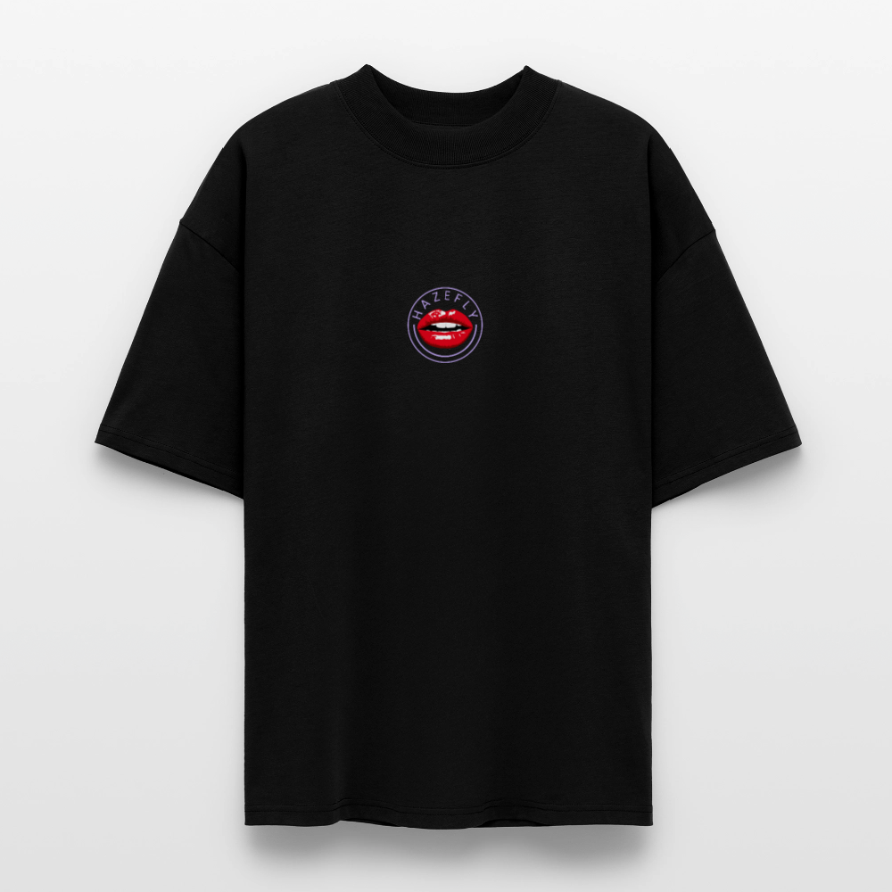 420 CLIQUE 2.0. Oversized Unisex Bio T-Shirt - Schwarz